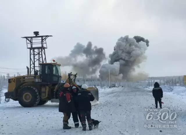 徐工裝載機在極寒環(huán)境下工作