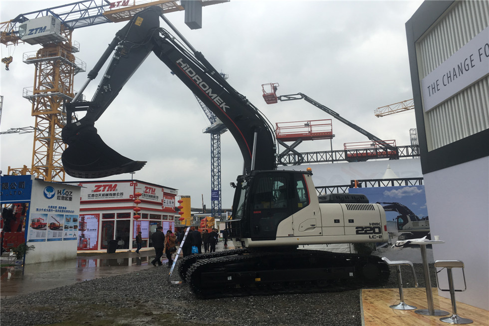 Bauma China 2016——hidromek展臺(tái)風(fēng)采