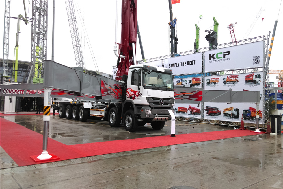 Bauma China 2016——KCP重工業(yè)有限公司展臺(tái)風(fēng)采