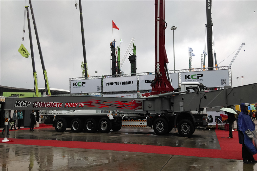 Bauma China 2016——KCP重工業(yè)有限公司展臺(tái)風(fēng)采