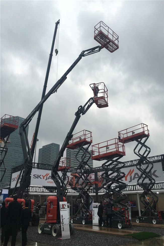 Bauma China 2016——Skyjack展臺(tái)風(fēng)采