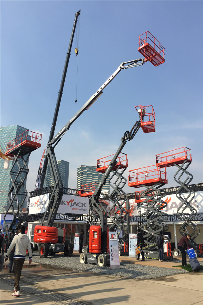 Bauma China 2016——Skyjack展臺(tái)風(fēng)采