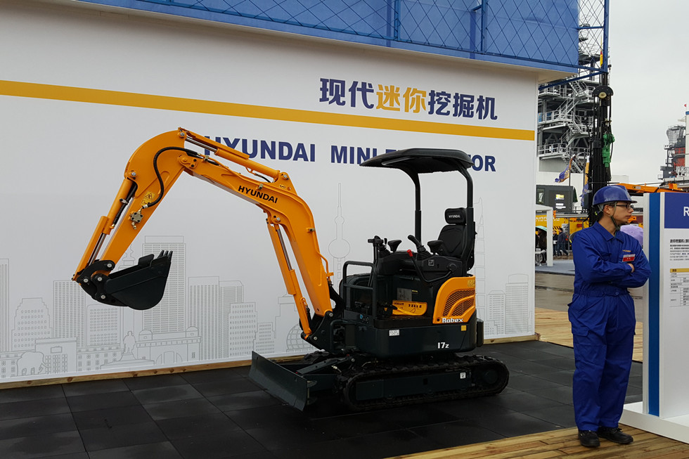 Bauma China 2016——韓國現(xiàn)代重工集團展臺風采