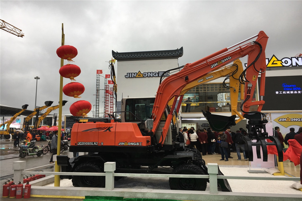 Bauma China 2016——福建晉工機(jī)械有限公司發(fā)布會(huì)展臺(tái)風(fēng)采