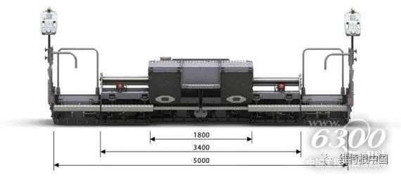 裝備 80 cm 加長塊的 AB 340 TV