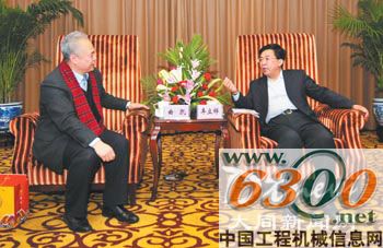 大同市領(lǐng)導會見北方交通重工曲凱
