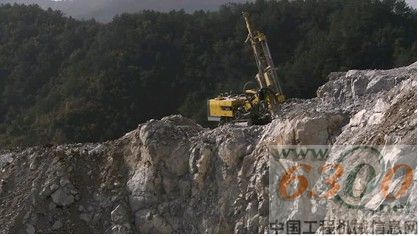 ROC L6液壓潛孔式鉆機(jī)在杭州三江礦業(yè)的礦山