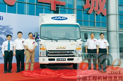 劍指高端輕卡江淮帥鈴Ⅲ在全國上市