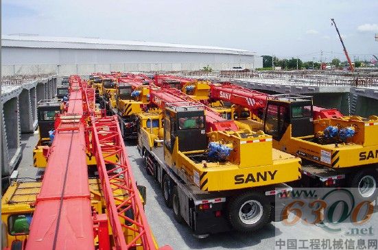 三一 汽車起重機 泰國