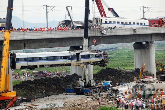 徐工,起重機(jī),溫州動(dòng)車,救援