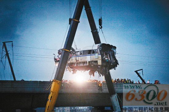 徐工,起重機(jī),溫州動(dòng)車,救援