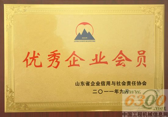 山東臨工,優(yōu)秀企業(yè)會(huì)員
